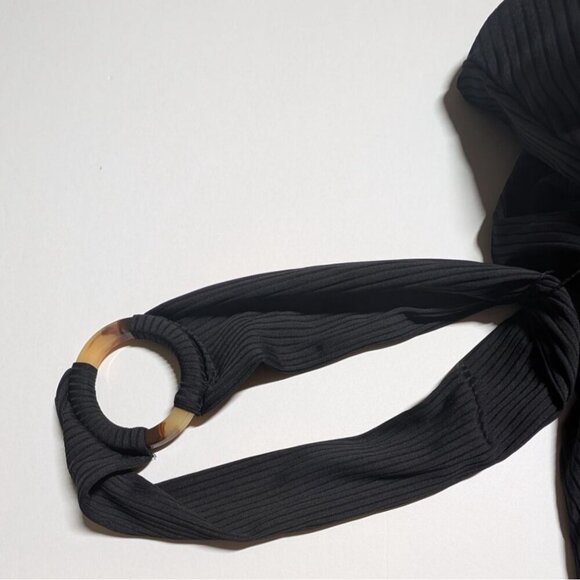 Jessica Simpson Textured One Piece Swimsuit & Cover-Up Belted Womens Small - Picture 13 of 16